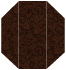 Nature Coco Gate Fold Invitation Style F (3 7/8 x 9) - 10/Pk