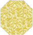 Nature Lime Gate Fold Invitation Style F (3 7/8 x 9) - 10/Pk