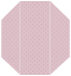 Polkadot Purple Gate Fold Invitation Style F (3 7/8 x 9) - 10/Pk