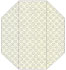 Rococo Grey Gate Fold Invitation Style F (3 7/8 x 9) - 10/Pk