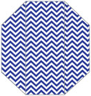 Chevron Comet Gate Fold Invitation Style F (3 7/8 x 9) - 10/Pk