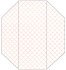 Casablanca Ginger Gate Fold Invitation Style F (3 7/8 x 9) - 10/Pk