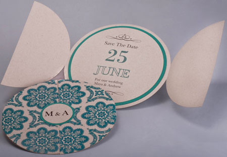 pattern round gate fold invitations style d www