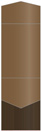 Angel Hair Bronze Pocket Invitation Style A11 (5 1/4 x 7 1/4) - 10/Pk