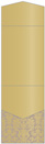 Victoria Bronze Pocket Invitation Style A11 (5 1/4 x 7 1/4) - 10/Pk