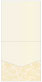 Paisley Gold Pocket Invitation Style A1 (5 3/4 x 5 3/4) 10/Pk