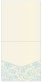 Paisley Blue Pocket Invitation Style A1 (5 3/4 x 5 3/4) 10/Pk