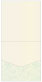 Paisley Green Pocket Invitation Style A1 (5 3/4 x 5 3/4) 10/Pk