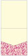 Nature Hot Pink Pocket Invitation Style A1 (5 3/4 x 5 3/4) 10/Pk