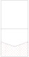 Polkadot Red Pocket Invitation Style A1 (5 3/4 x 5 3/4) 10/Pk