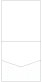 Polkadot Baby Blue Pocket Invitation Style A1 (5 3/4 x 5 3/4) 10/Pk