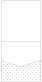 Polkadot Black Pocket Invitation Style A1 (5 3/4 x 5 3/4) 10/Pk