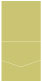 Polkadot Green Pocket Invitation Style A1 (5 3/4 x 5 3/4) 10/Pk