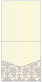 Victoria Grey Pocket Invitation Style A1 (5 3/4 x 5 3/4) 10/Pk