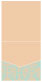 Victoria Tan Pocket Invitation Style A1 (5 3/4 x 5 3/4) 10/Pk