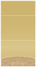 Floral Bronze Pocket Invitation Style A3 (5 1/8 x 7 1/8) 10/Pk
