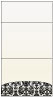 Victoria Black & White Pocket Invitation Style A3 (5 1/8 x 7 1/8) 10/Pk