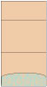 Victoria Tan Pocket Invitation Style A3 (5 1/8 x 7 1/8) 10/Pk