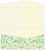 Peacock Sage Pocket Invitation Style A4 (4 x 9) 10/Pk