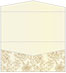 Rose Antique Pocket Invitation Style A4 (4 x 9) 10/Pk