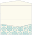 Morocco Mellow Blue Pocket Invitation Style A4 (4 x 9) 10/Pk