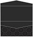 Morocco Noir Pocket Invitation Style A4 (4 x 9) 10/Pk