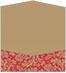 Renaissance Red Pocket Invitation Style A4 (4 x 9) 10/Pk