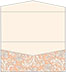 Renaissance Blush Pocket Invitation Style A4 (4 x 9) 10/Pk