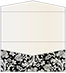 Renaissance Black Pocket Invitation Style A4 (4 x 9) 10/Pk