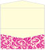 Nature Hot Pink Pocket Invitation Style A4 (4 x 9) 10/Pk