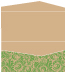 Nature Green Pocket Invitation Style A4 (4 x 9) 10/Pk