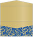 Nature Navy Pocket Invitation Style A4 (4 x 9) 10/Pk