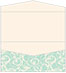 Nature Mellow Blue Pocket Invitation Style A4 (4 x 9) 10/Pk