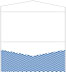 Chevron Comet Pocket Invitation Style A4 (4 x 9) 10/Pk