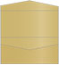 Casablanca Bronze Pocket Invitation Style A4 (4 x 9) 10/Pk