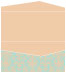 Victoria Tan Pocket Invitation Style A4 (4 x 9) 10/Pk