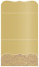 Floral Bronze Pocket Invitation Style A9 (5 1/4 x 7 1/4) - 10/Pk