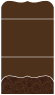 Paisley Chocolate Pocket Invitation Style A9 (5 1/4 x 7 1/4) - 10/Pk
