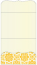 Morocco Yellow Pocket Invitation Style A9 (5 1/4 x 7 1/4) - 10/Pk