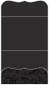 Renaissance Noir Pocket Invitation Style A9 (5 1/4 x 7 1/4) - 10/Pk