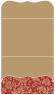 Renaissance Red Pocket Invitation Style A9 (5 1/4 x 7 1/4) - 10/Pk