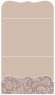 Renaissance Rosy Brown Pocket Invitation Style A9 (5 1/4 x 7 1/4) - 10/Pk