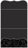 Nature Black Pocket Invitation Style A9 (5 1/4 x 7 1/4) - 10/Pk