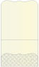 Rococo Grey Pocket Invitation Style A9 (5 1/4 x 7 1/4) - 10/Pk