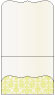 Victoria Lime Pocket Invitation Style A9 (5 1/4 x 7 1/4) - 10/Pk