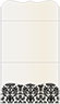 Victoria Black & White Pocket Invitation Style A9 (5 1/4 x 7 1/4) - 10/Pk