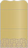Victoria Bronze Pocket Invitation Style A9 (5 1/4 x 7 1/4) - 10/Pk