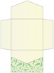 Peacock Sage Pocket Invitation Style B2 (6 1/4 x 6 1/4) - 10/Pk