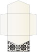 Morocco Black Pocket Invitation Style B2 (6 1/4 x 6 1/4) - 10/Pk