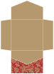 Renaissance Red Pocket Invitation Style B2 (6 1/4 x 6 1/4) - 10/Pk